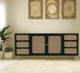 Gharaana Sideboards Jivin Wooden 70" Crockery Cabinet